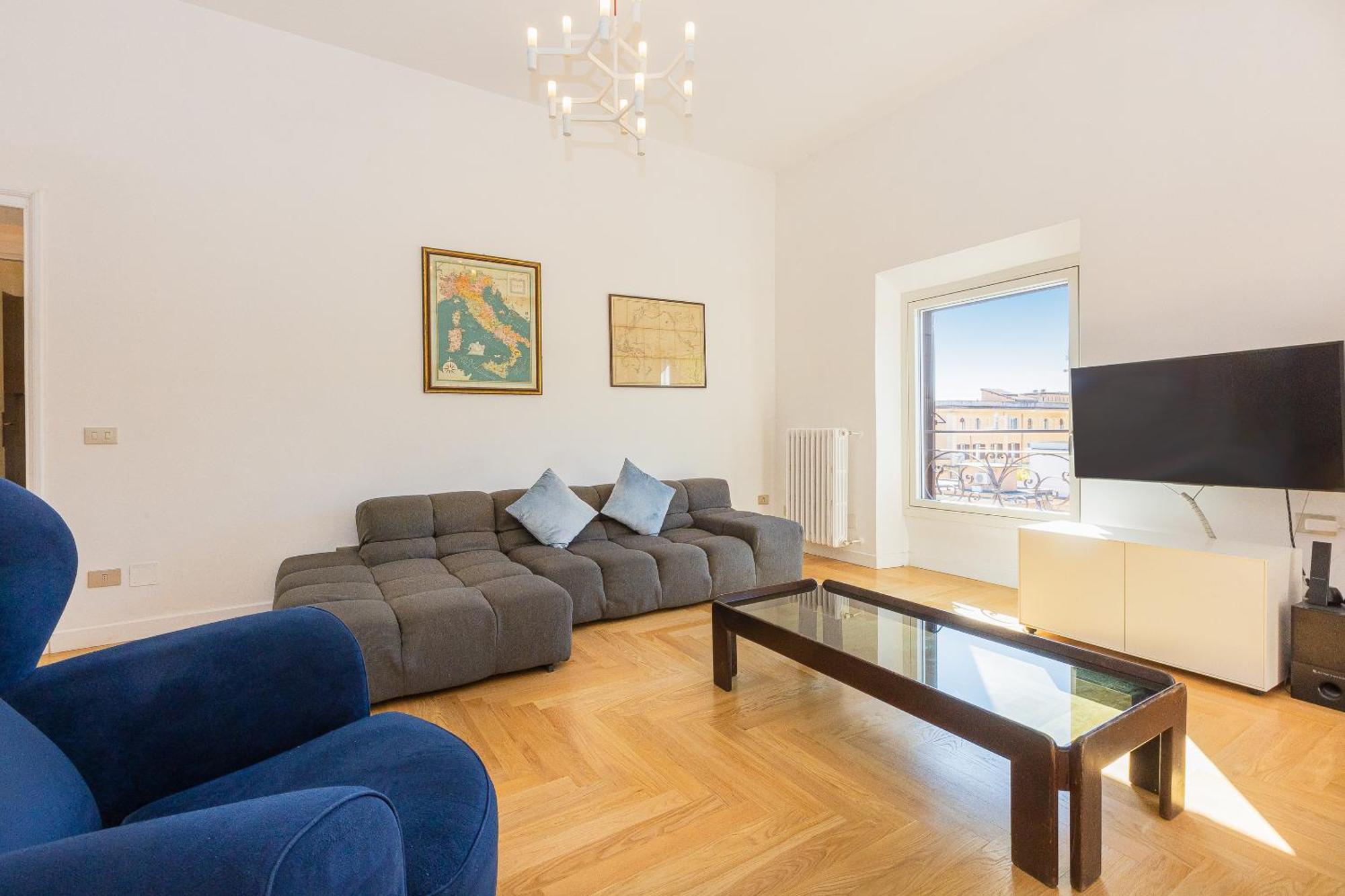 Giulio Cesare Penthouse Rental In Rome Exterior photo